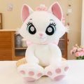 Miniatura Pluszowy Kot z Kokardką – 100 cm, Duża Maskotka w Stylu Kawaii